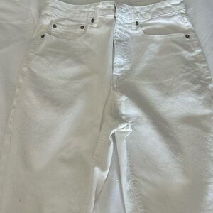 Frye Women's Straight Leg Jeans in White